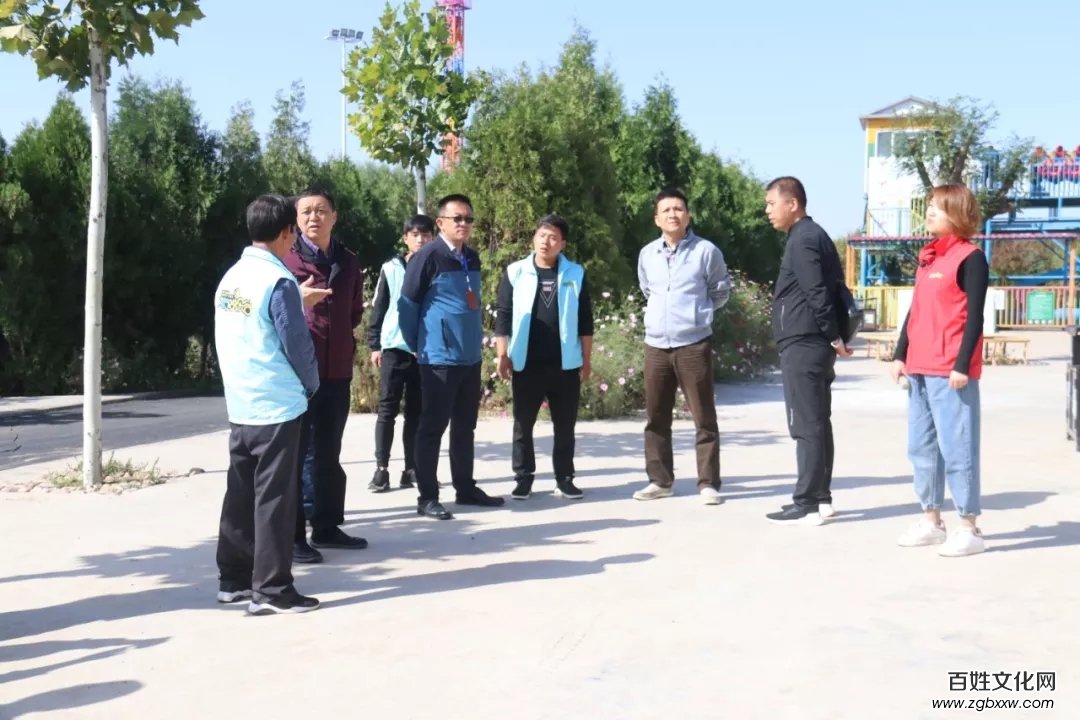 長治市質(zhì)量技術(shù)監(jiān)督局副局長邢懷忠蒞臨山西太行歡樂谷檢查游樂設(shè)施安全情況