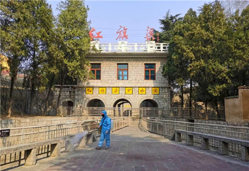 紅旗渠風(fēng)景區(qū)有序開(kāi)放 迎來(lái)首批游客