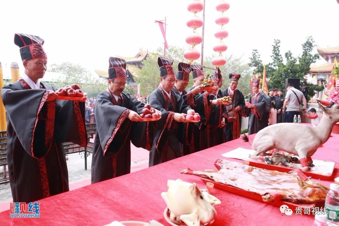 ?？诹质献谟H總會(huì)舉辦2019海南林氏宗親祭祀大典