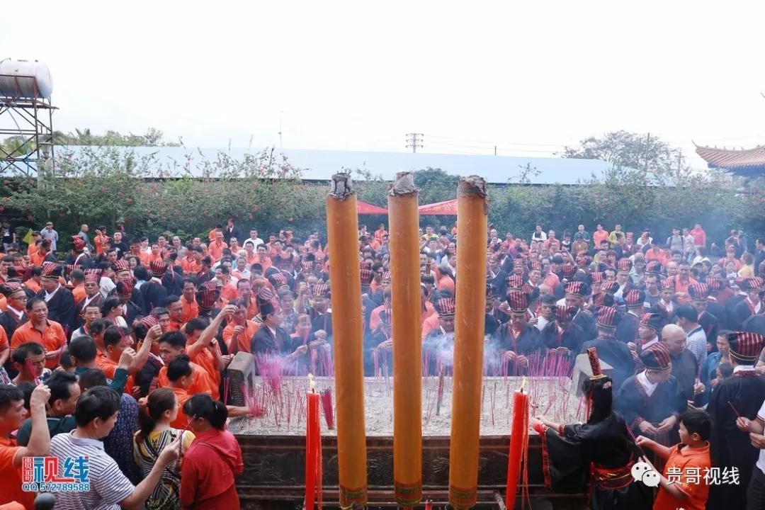 ?？诹质献谟H總會(huì)舉辦2019海南林氏宗親祭祀大典