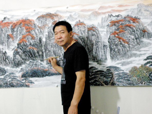 中國實(shí)力派畫家葉長福國畫欣賞