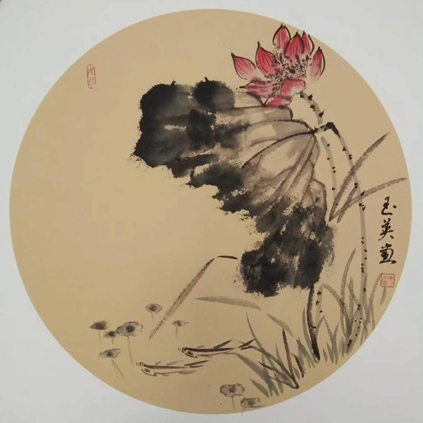慶祝建國(guó)七十周年喬玉英書畫作品欣賞