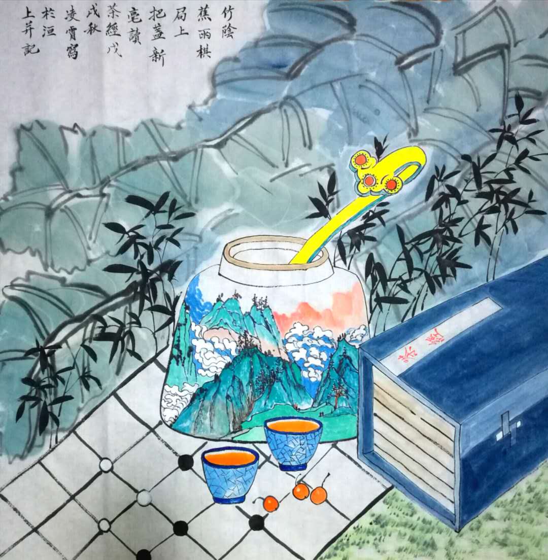 中國當代實力派書畫名家張凌霄書畫藝術(shù)欣賞