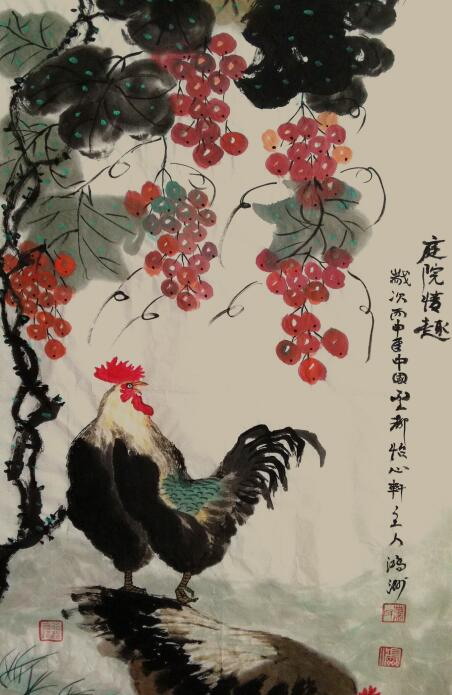 中國(guó)當(dāng)代實(shí)力派書(shū)畫(huà)名家肖洪周書(shū)畫(huà)藝術(shù)欣賞