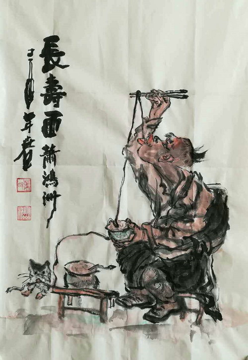 中國(guó)當(dāng)代實(shí)力派書(shū)畫(huà)名家肖洪周書(shū)畫(huà)藝術(shù)欣賞