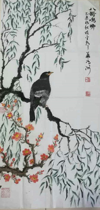 中國(guó)當(dāng)代實(shí)力派書(shū)畫(huà)名家肖洪周書(shū)畫(huà)藝術(shù)欣賞