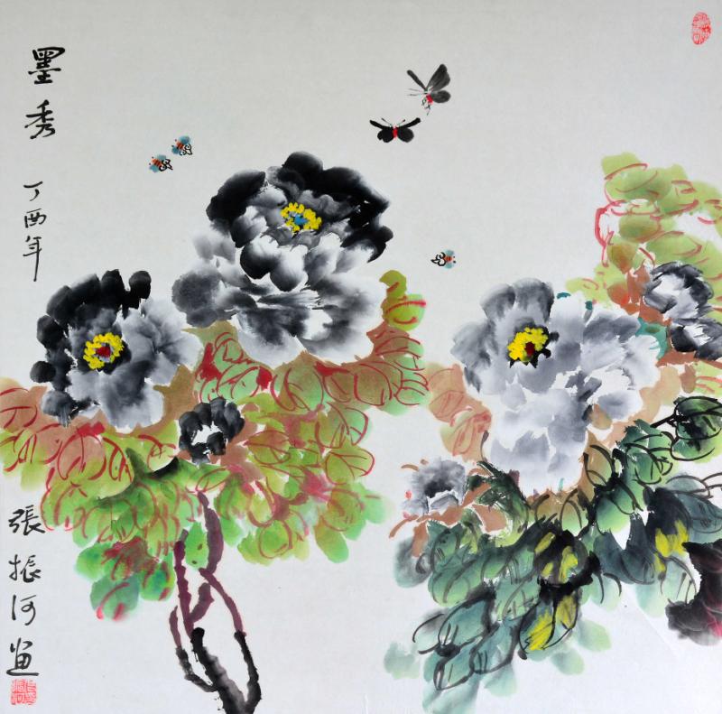 中國當(dāng)代實力派書畫名家張振河書畫藝術(shù)欣賞