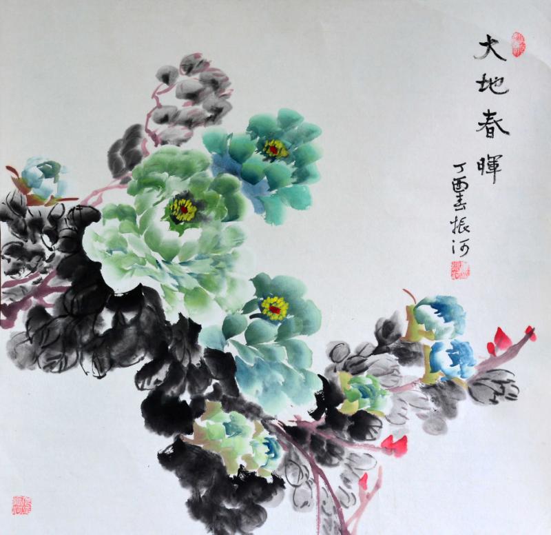 中國當(dāng)代實力派書畫名家張振河書畫藝術(shù)欣賞