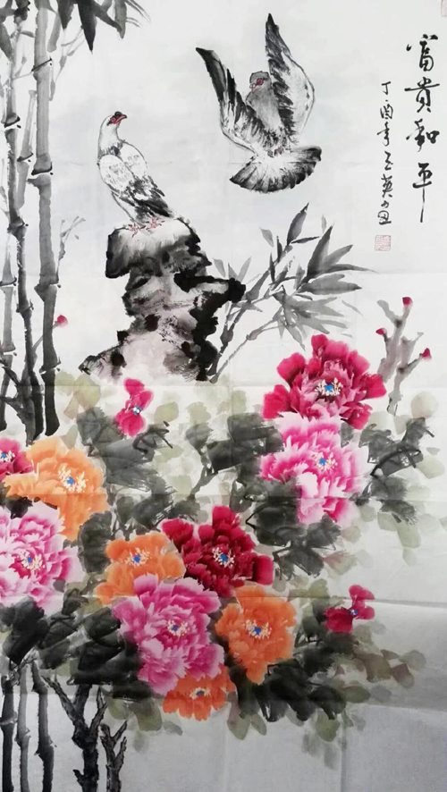 中國當(dāng)代實(shí)力派書畫名家喬玉英書畫藝術(shù)欣賞