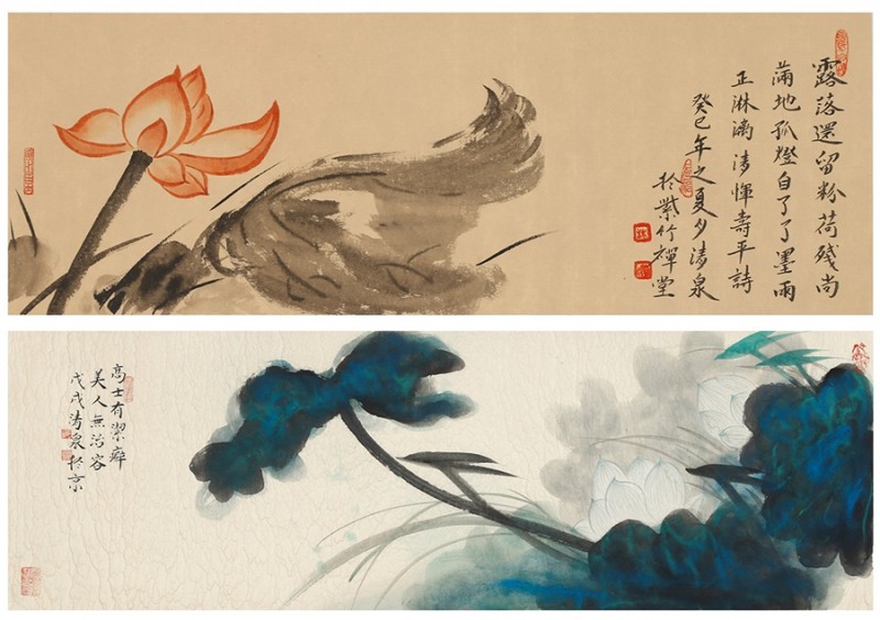 畫(huà)家林清泉與他的禪意荷花